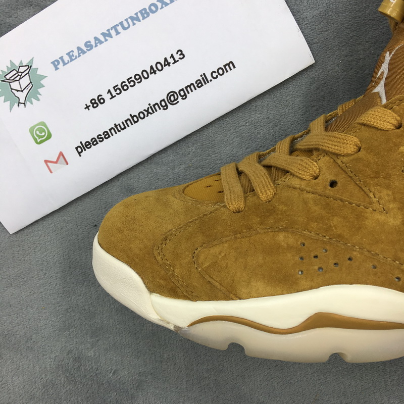 Authentic Air Jordan 6 “Golden Harvest”